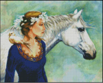 (image for) White Horse with Maiden